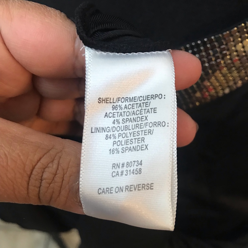 BCBGMaxazria Halter Dress SZ M - Picture 7 of 7